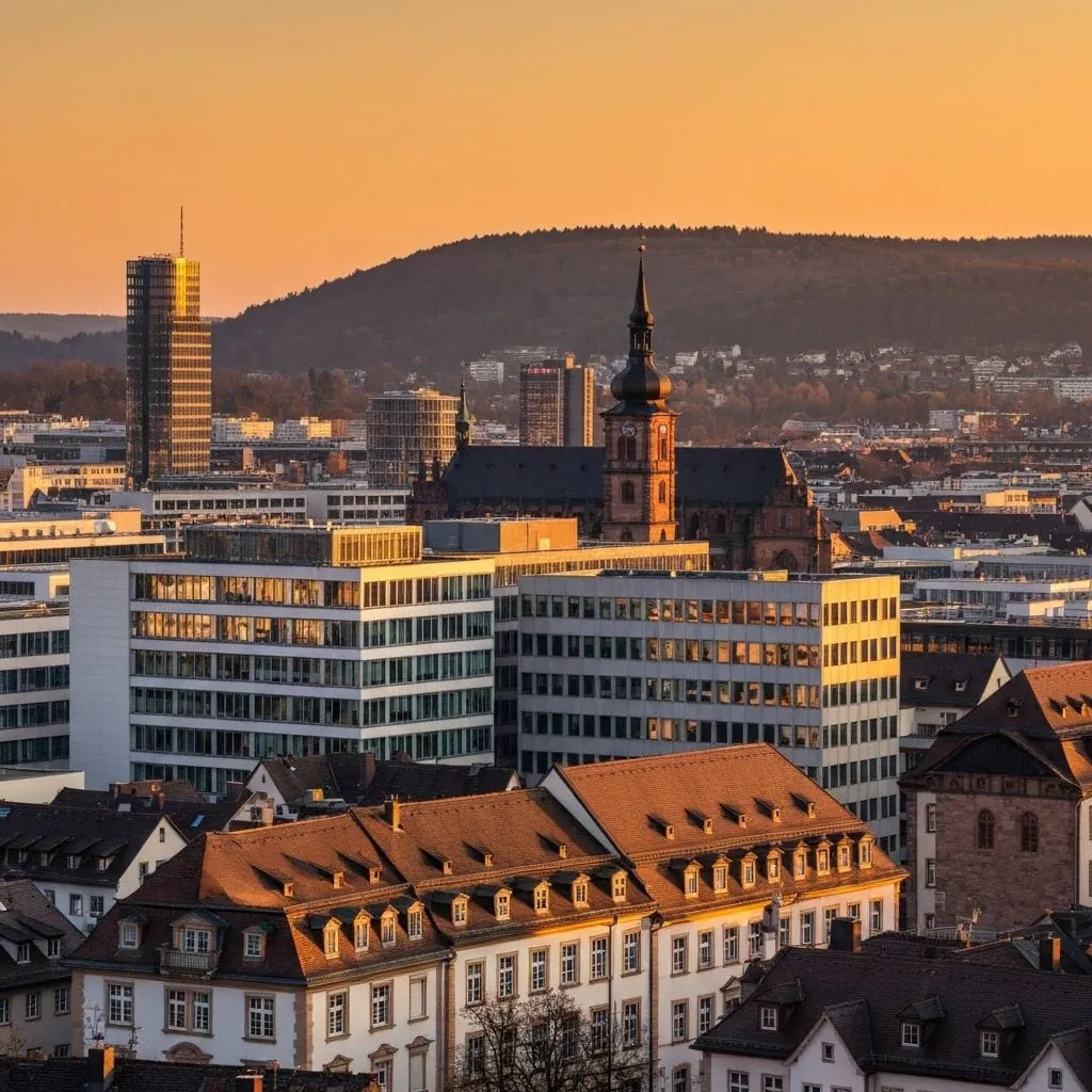 Blick über Pforzheim